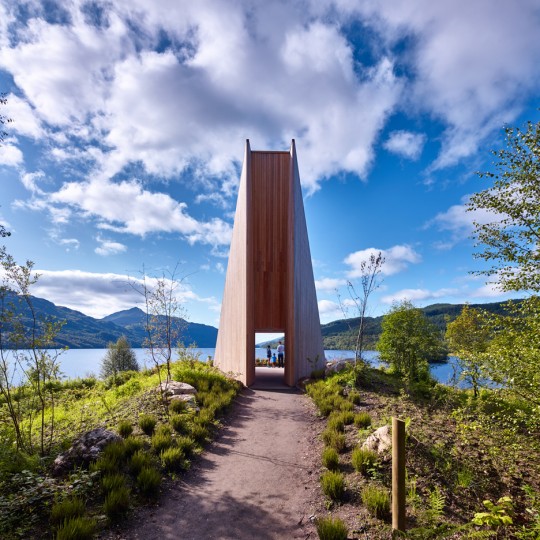 The Pyramid viewpoint by BTE Architecture