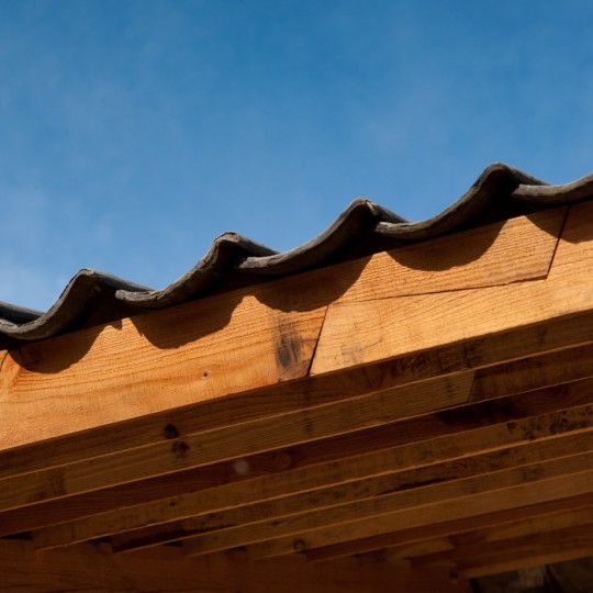 Timber pavilion by deBOSSA