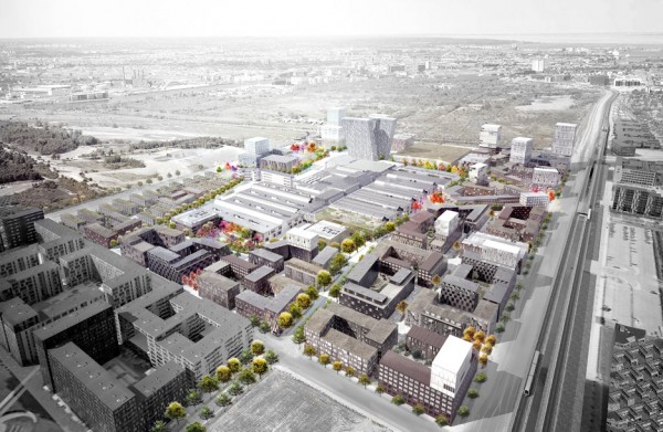 Bellakvarter development in Copenhagen