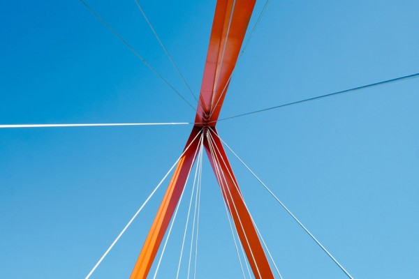 Bicycle and pedestrian bridges by Ragnhildur Kristjansdottir