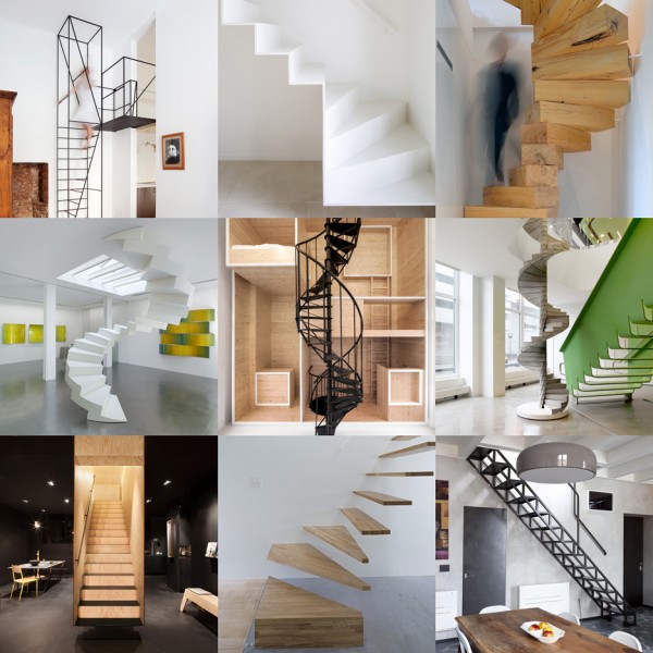 New Dezeen Pinterest board full of extreme staircases