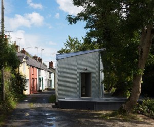 The Rivershed office built on a riverbank in Wales by Freshwest