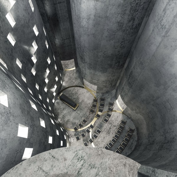 The House of the Living and The House of The Dead by Fredrik Thornström and Karolina Pajnowska