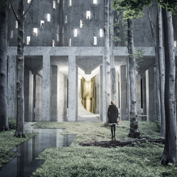 The House of the Living and The House of The Dead by Fredrik Thornström and Karolina Pajnowska