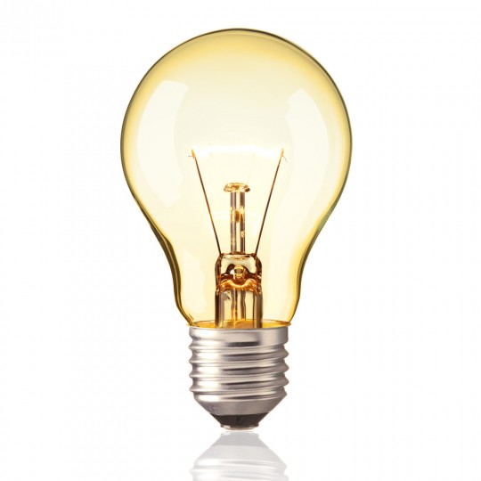 Light bulb. Image courtesy of Shutterstock