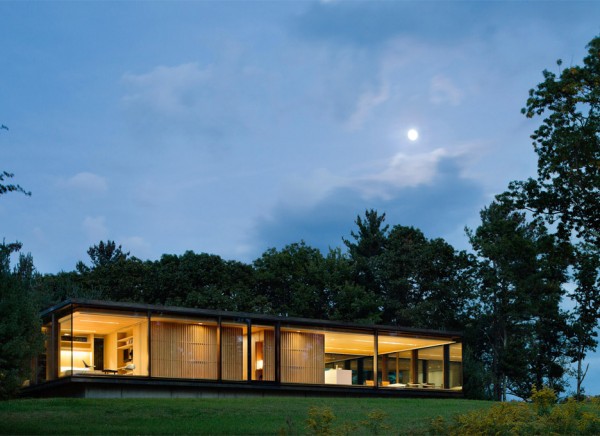 LM Guest House by Desai Chia Architects in Duchess County, New York