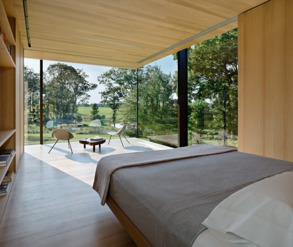 LM Guest House by Desai Chia Architects in Duchess County, New York