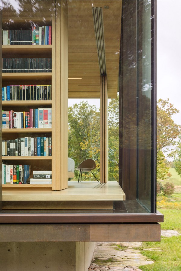 LM Guest House by Desai Chia Architects in Duchess County, New York