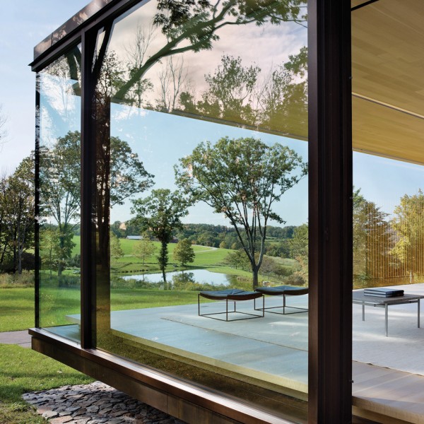 LM Guest House by Desai Chia Architects in Dutchess County, New York