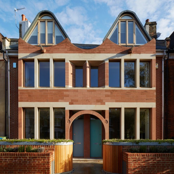 London Brownstones by Knox Bhavan Architects