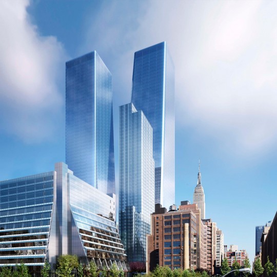 Manhattan West tower in New York by SOM