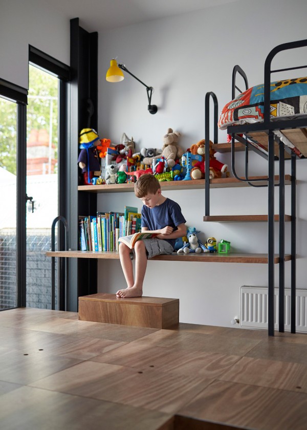 Mills toy management house by Austin Maynard