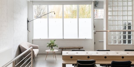 The Modern House office with furniture by Assemble