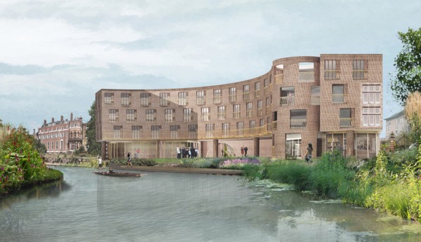 6a Architects' concept for an extension to St Hilda's College in Oxford