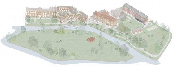 6a Architects' concept for an extension to St Hilda's College in Oxford