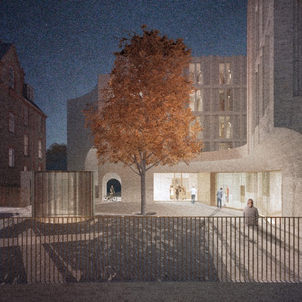 Hall McKnight's concept for an extension to St Hilda's College in Oxford