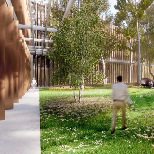 Ron Arad designs West Bank cancer hospital to serve both Israeli and Palestinian communities