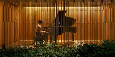 Steinway and Sons Flagship shop by Salt