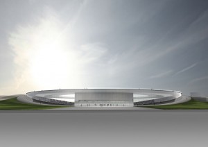 Olympic stadium by Tokujin Yoshioka