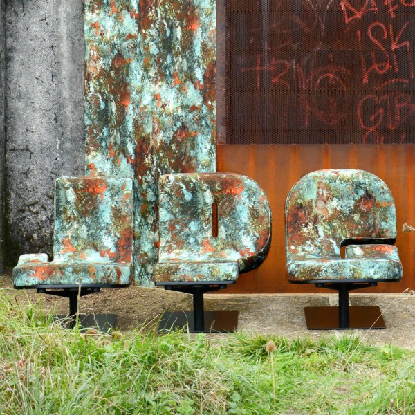 Typographia seating range by Jean Paul Gaultier for Tabisso