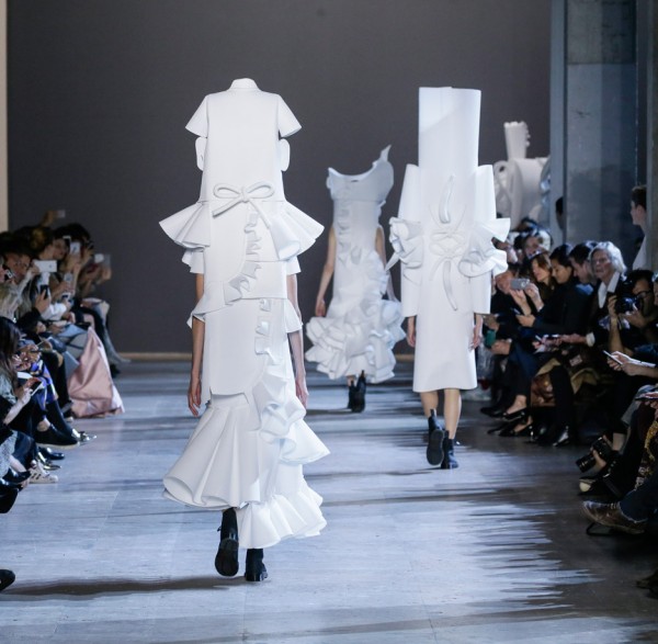 Viktor&Rolf Spring/Summer 2016 haute couture Cubist inspired collection