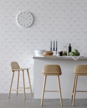 Front sketches paper patterns for Eco Wallpaper collection