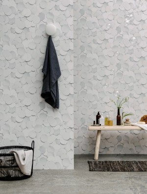 Front sketches paper patterns for Eco Wallpaper collection