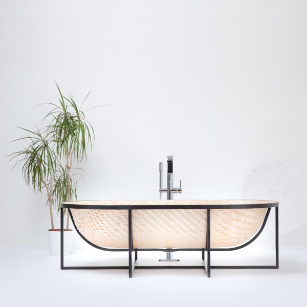 Woven bathtub by Otaku