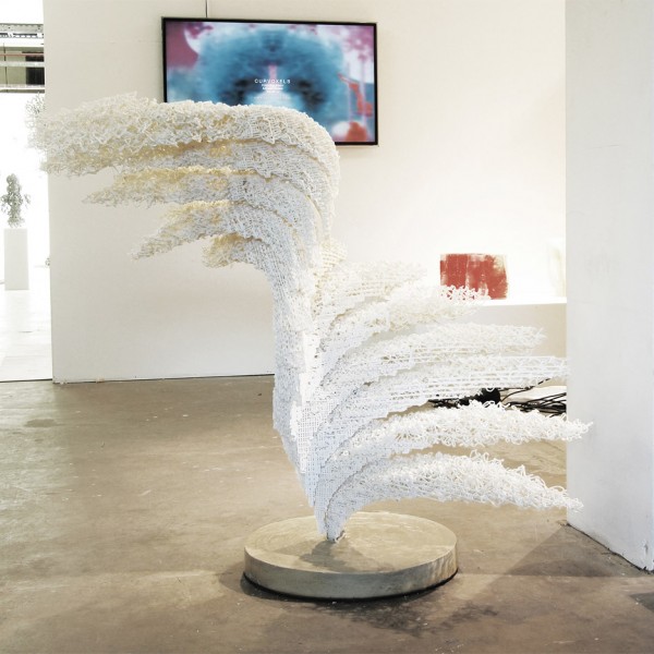 3D-printed chair by The Barlett UCL students