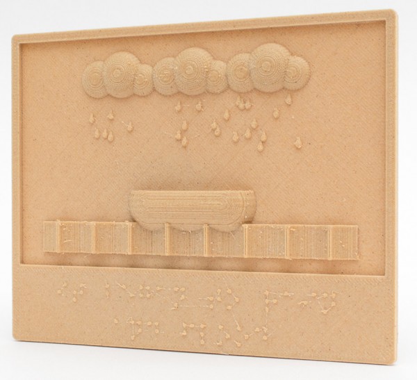 3D printed books by Tactile Picture Books