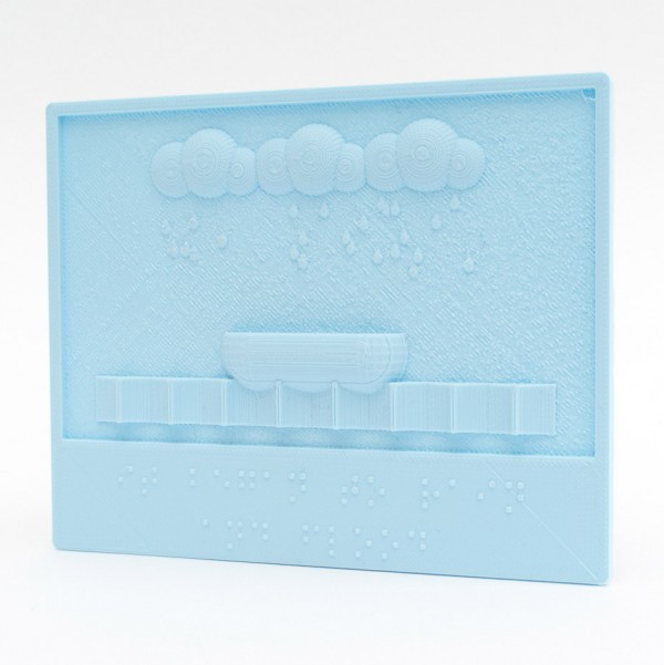 3D printed books by Tactile Picture Books