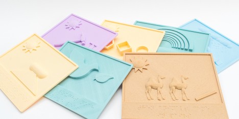 3D printed books by Tactile Picture Books
