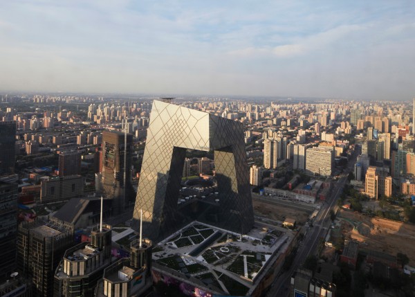 Rem Koolhaas at World Architecture Festival: CCTV Headquarters by OMA