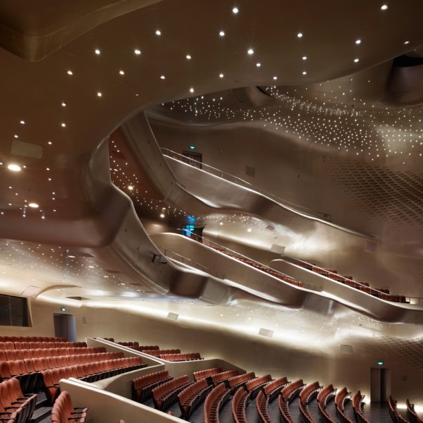 Guangzhou Opera House by Zaha Hadid
