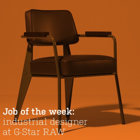 Job of the week: industrial designer at G-Star RAW