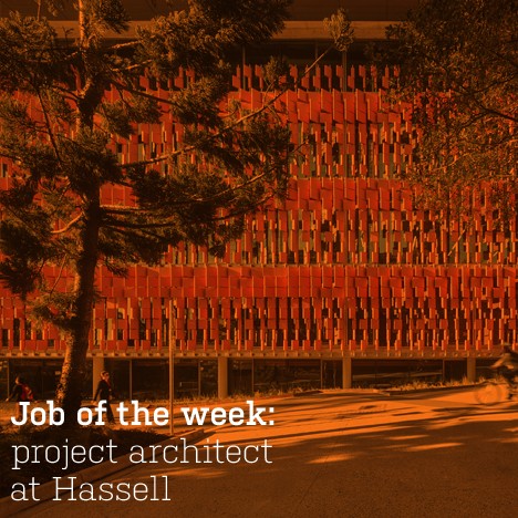 Job of the week: project architect at Hassell