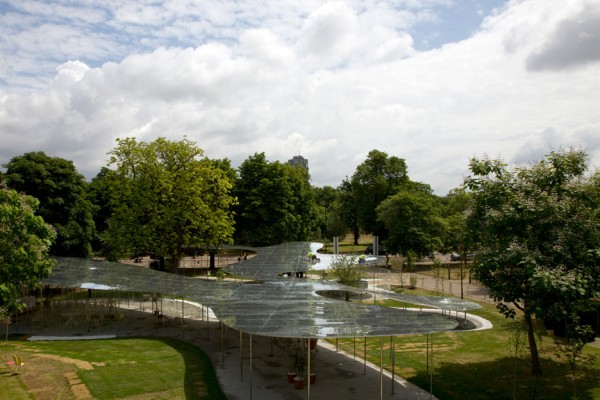Serpentine Gallery Pavilion 2009 by Kazuyo Sejima and Ryue Nishizawa of SANAA