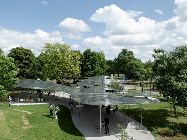 Serpentine Gallery Pavilion 2009 by Kazuyo Sejima and Ryue Nishizawa of SANAA