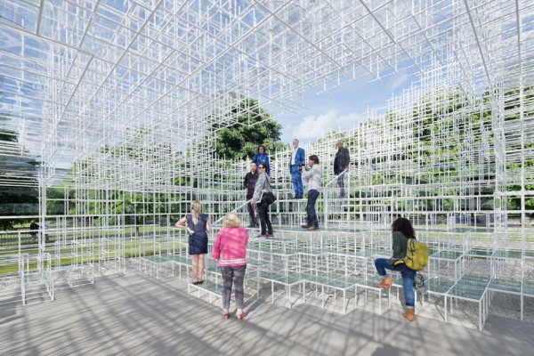 Serpentine Gallery Pavilion 2013 by Sou Fujimoto