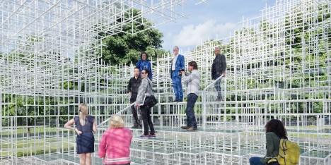 Serpentine Gallery Pavilion 2013 by Sou Fujimoto