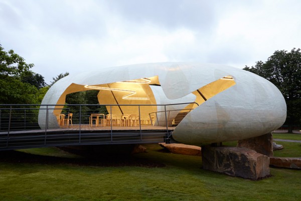 Serpentine Gallery Pavilion 2014 by Smiljan Radic