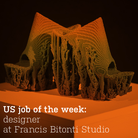 US job of the week: designer at Francis Bitonti Studio