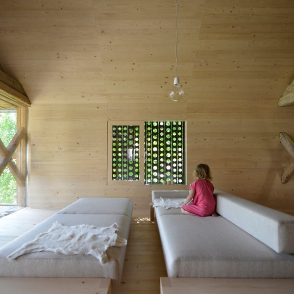 Studio Carniolus film shows OFIS Arhitekti's Alpine Barn Apartment in Slovenia