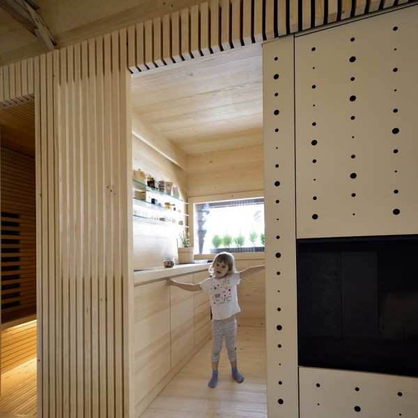 Studio Carniolus film shows OFIS Arhitekti's Alpine Barn Apartment in Slovenia