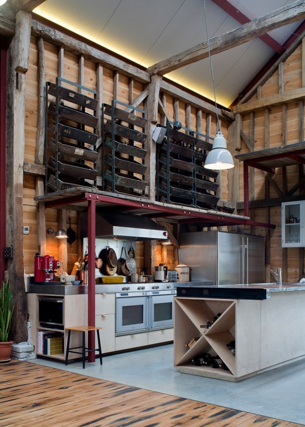 The Ancient Party Barn by Liddicoat & Goldhill in Kent, England