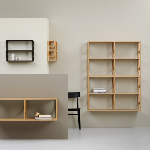 Note Design Studio launches Arch modular shelving system for Fogia