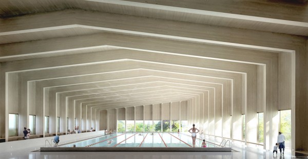 Ashtead pool by Hawkins Brown