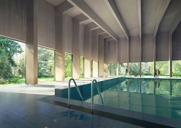 Ashtead pool by Hawkins Brown