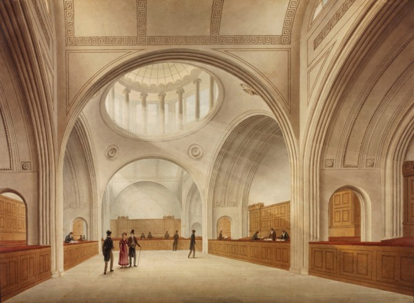 Bank of England, London, 1818-23, by John Soane