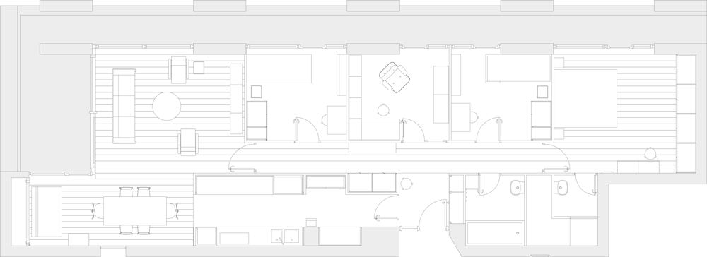 Barbican flat by Laurence Quinn